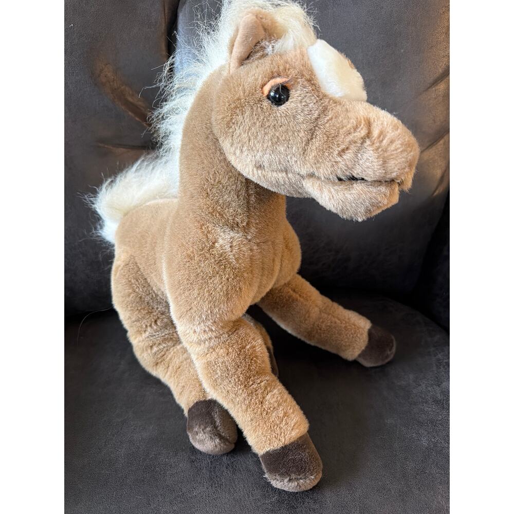 Vintage 1983 Plush Horse Carousel by Guy Pony